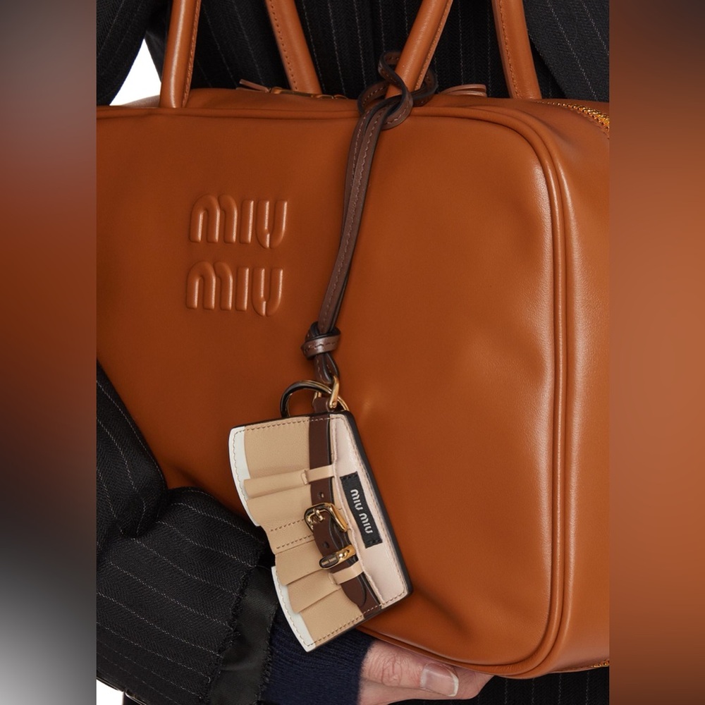 Miu Miu Leather Skirt Bag Charm